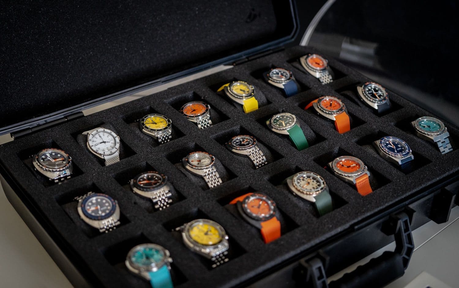 several watch images
