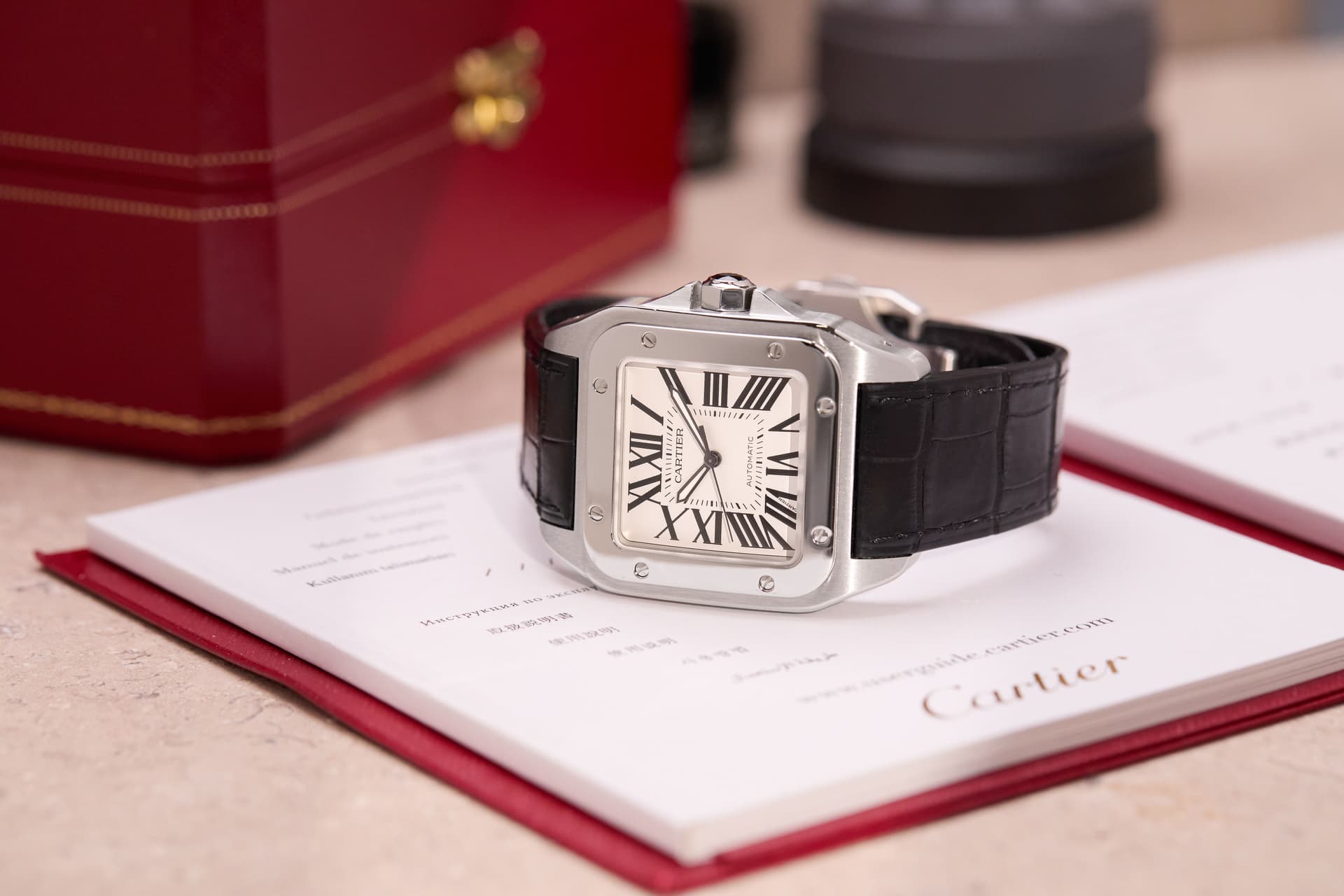 cartier santos watch