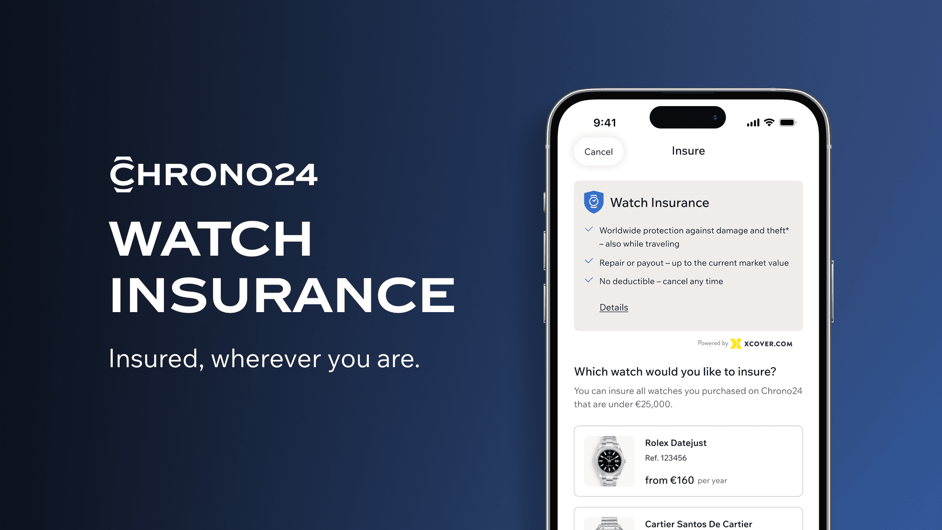 Watch insurance campaign