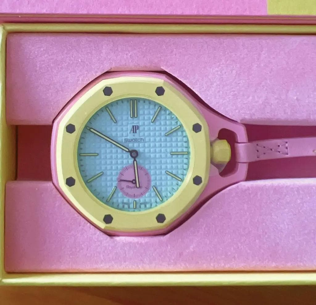 the big collaboration between AP x Swatch