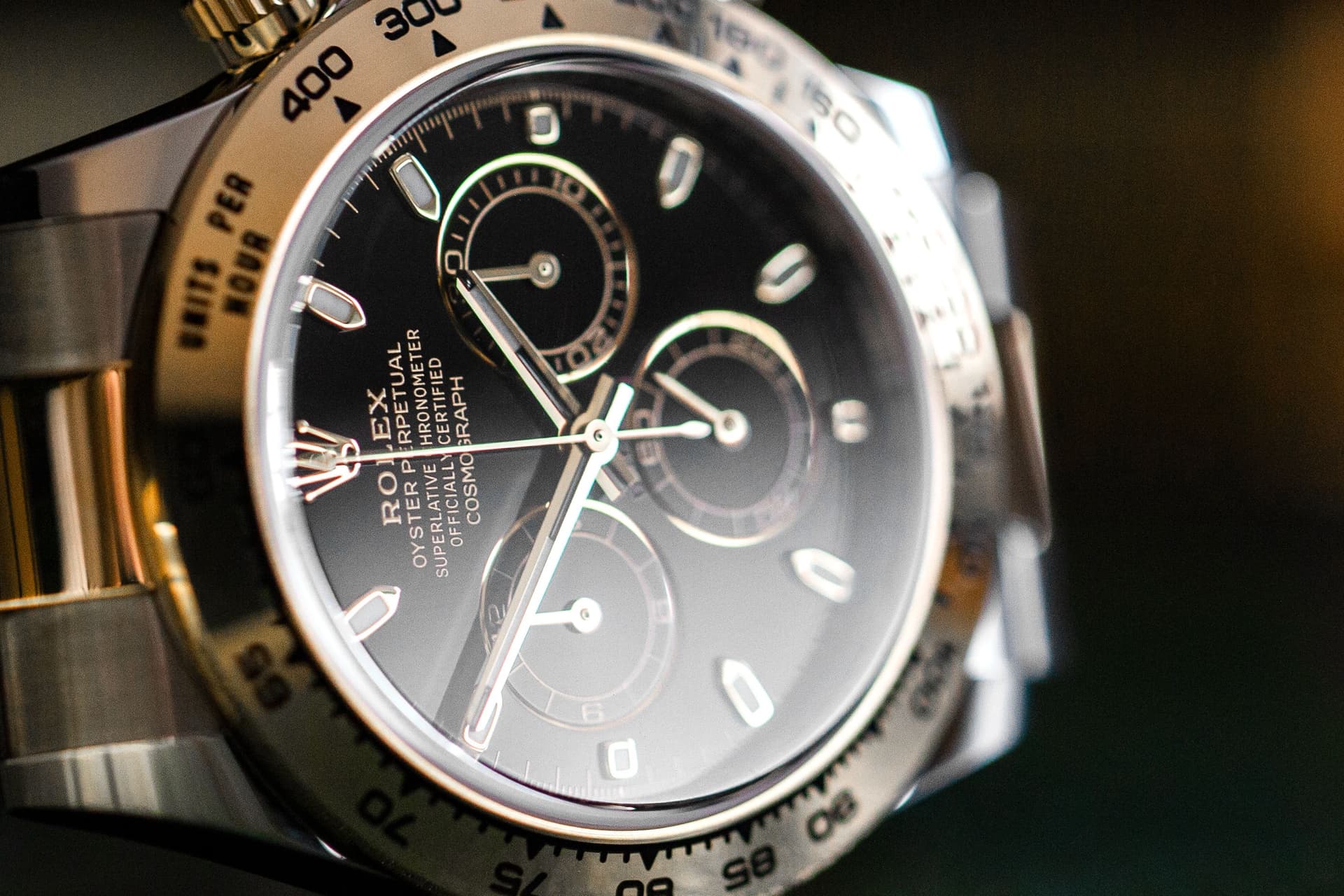 Rolex model watch